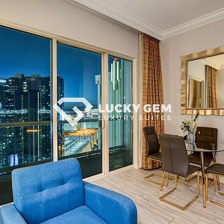 Lucky Gem Penthouse & Luxury Suites At Signature Resort, Balcony Strip View 3505 拉斯维加斯 外观 照片