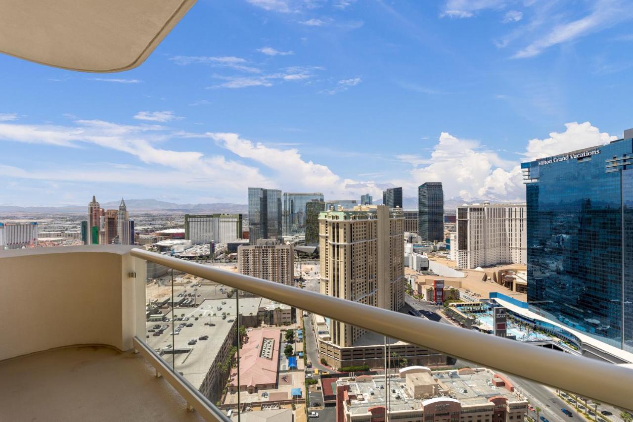 Lucky Gem Penthouse & Luxury Suites At Signature Resort, Balcony Strip View 3505 拉斯维加斯 外观 照片