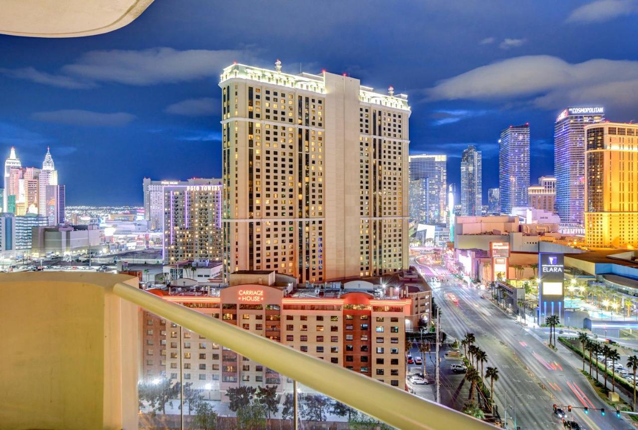 Lucky Gem Penthouse & Luxury Suites At Signature Resort, Balcony Strip View 3505 拉斯维加斯 外观 照片