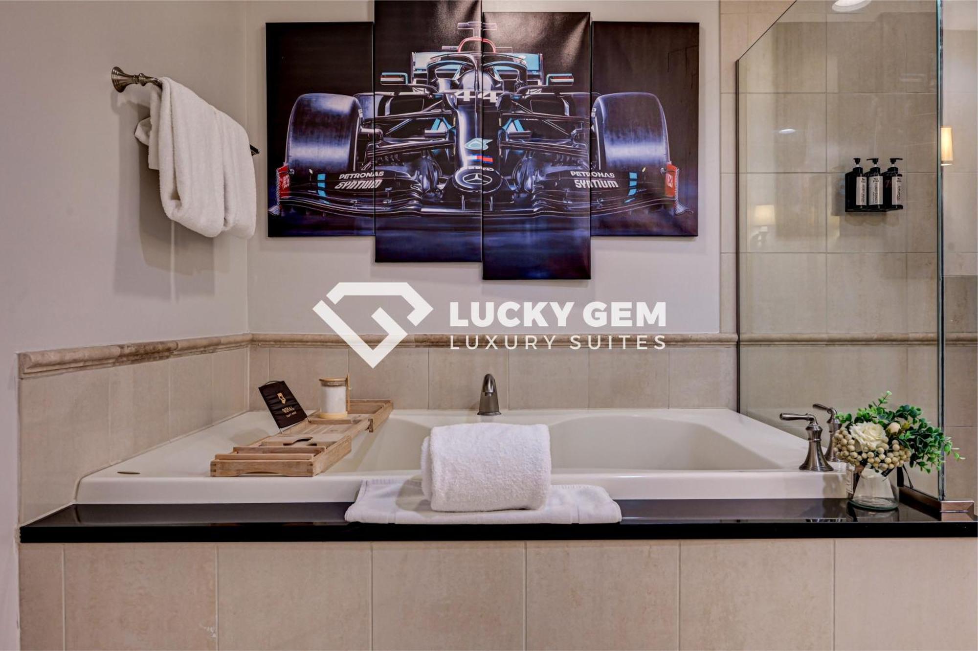 Lucky Gem Penthouse & Luxury Suites At Signature Resort, Balcony Strip View 3505 拉斯维加斯 外观 照片