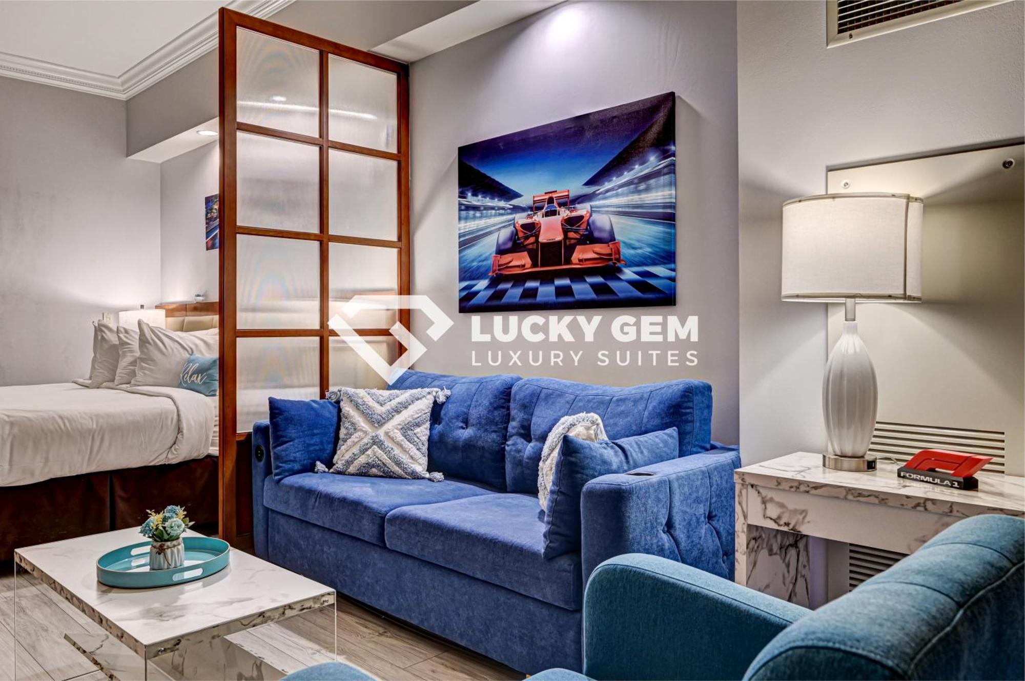Lucky Gem Penthouse & Luxury Suites At Signature Resort, Balcony Strip View 3505 拉斯维加斯 外观 照片