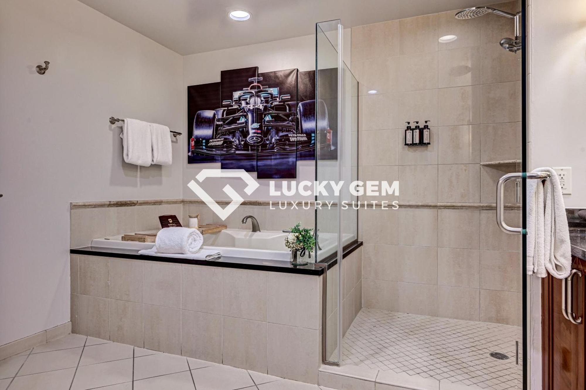 Lucky Gem Penthouse & Luxury Suites At Signature Resort, Balcony Strip View 3505 拉斯维加斯 外观 照片
